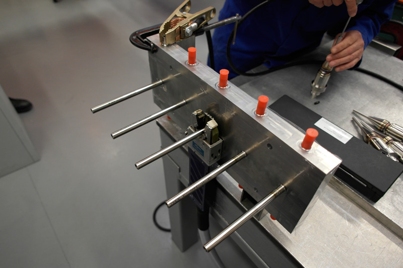 Automatic TIG welding at DMS Stainless Fabrications