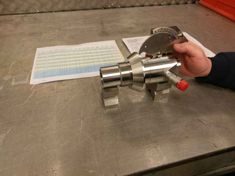 Inspection at DMS Stainless Fabrications