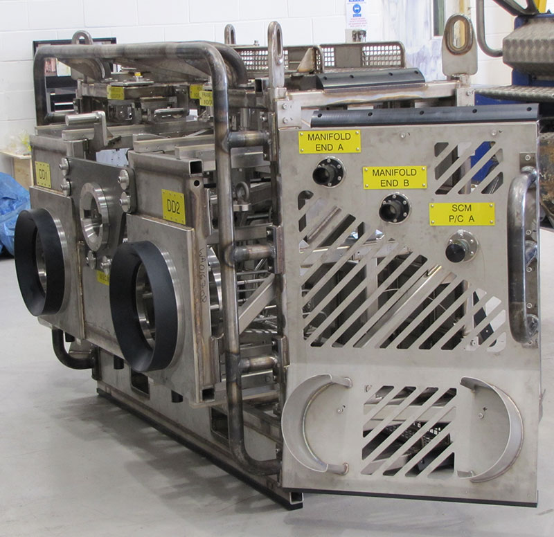 Subsea equipment fabricated by DMS Stainless Fabrications
