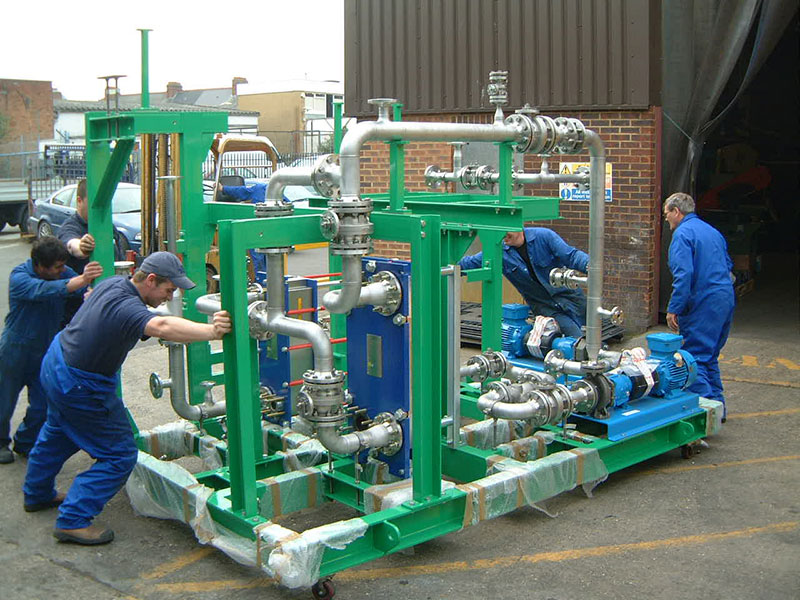Process plant fabricated by DMS Stainless Fabrications